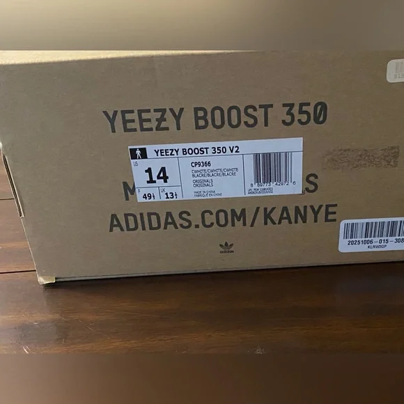 Adidas Yeezy Boost 350 V2 Blue Tint.Size 14